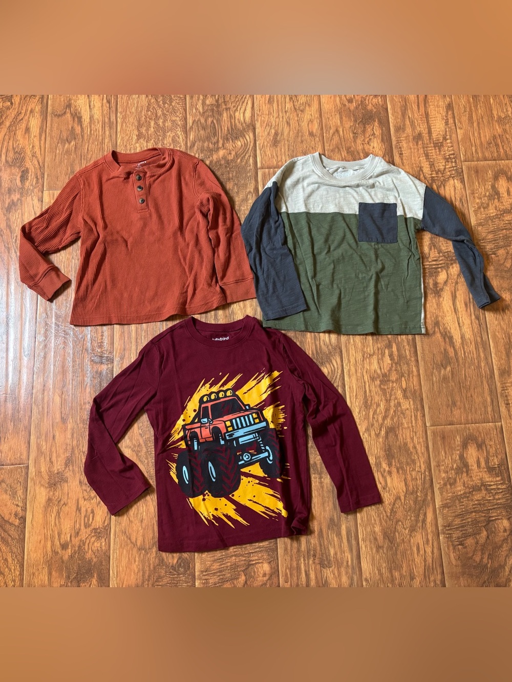 Toddler long sleeve shirt bundle